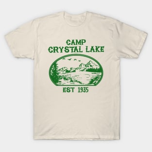 Camp C L // green solid style T-Shirt